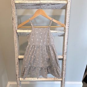 Girls Old Navy S(6-7) floral tank cotton dress